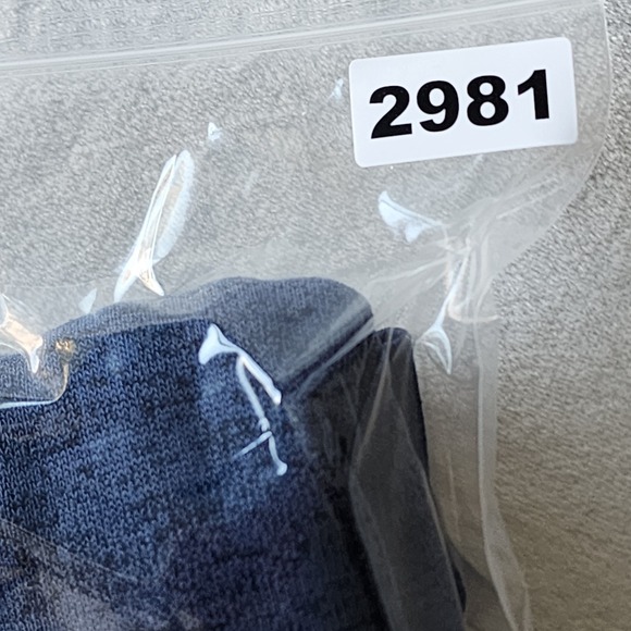 GAP Slub Shirt Long Sleeve Womens Large Navy Blue Heathered Oversize Scoop Neck - Picture 16 of 16